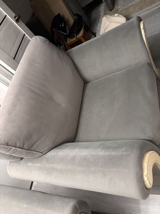 Диван и кресло бу