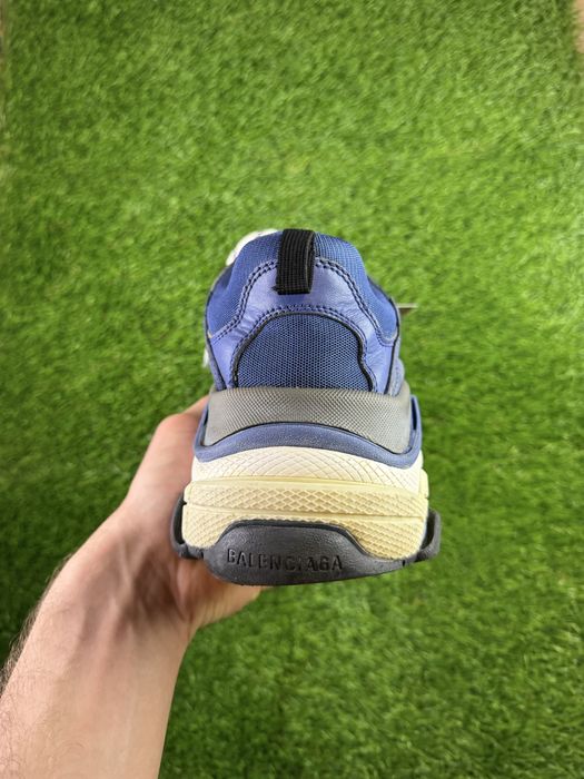 Balenciaga Triple S Navy Blue 44