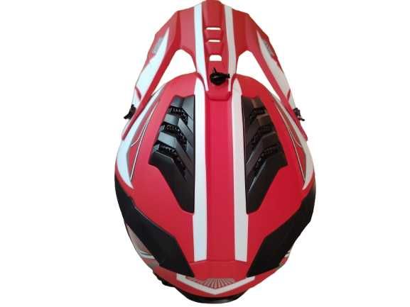 Каска Крос/Атв/Мотор с Очила  4-ри цвята