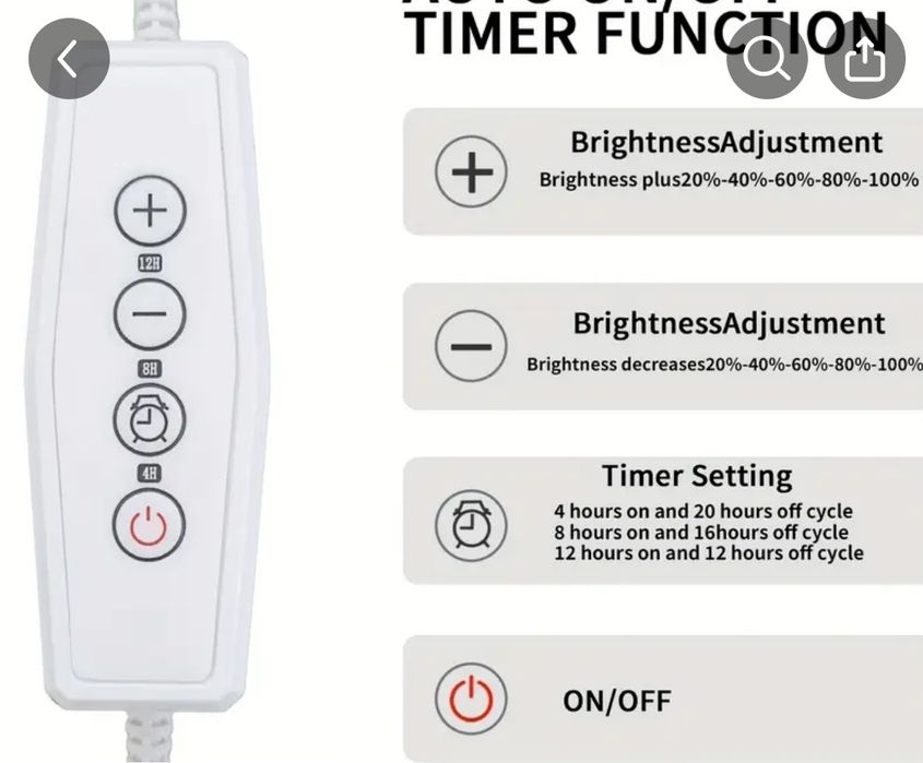 Set iluminat 3 neoane