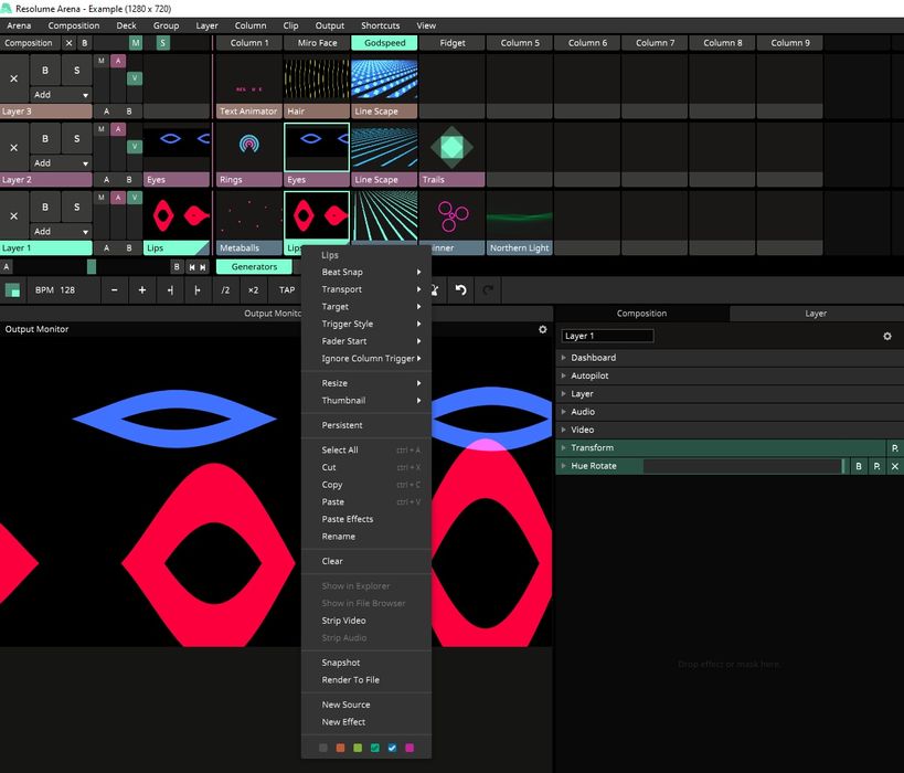 Arena resolume установка