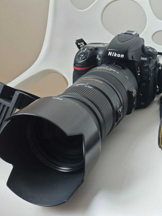 Sigma 50-500 mm 4.5-6.3 OS HSM для Nikon 10-кратный супер зум телевик