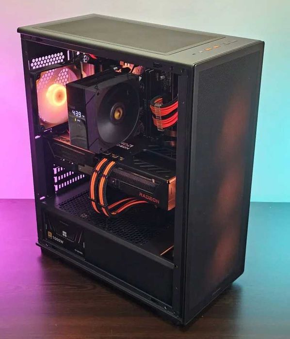 Ryzen 5-7500F/RX 9060XT 8GB/RAM 32GB/SSD 1TB/Чисто Нов+Гаранция