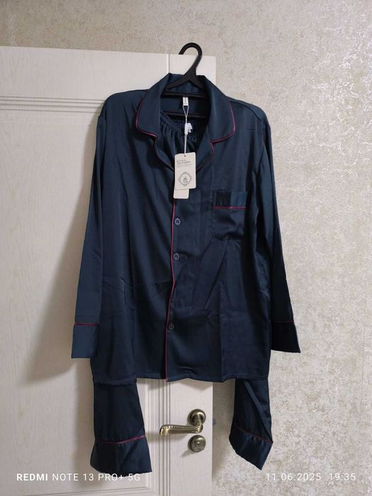 Пижама мужская шелковая