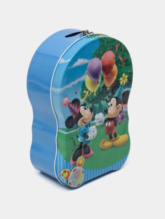 Копилка металлическая с ключом замком