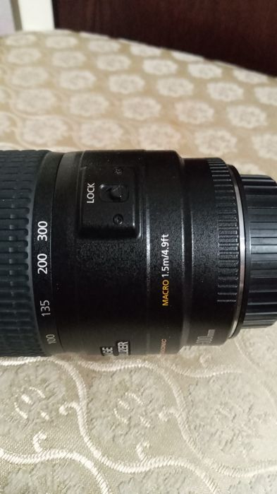 Объектив Canon ultrasonic image stabilizer продам.
