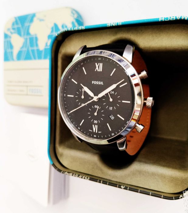 Мъжки часовник с хронограф и дата,,FOSSIL Neutra FS5452,,Нов, с кутия.