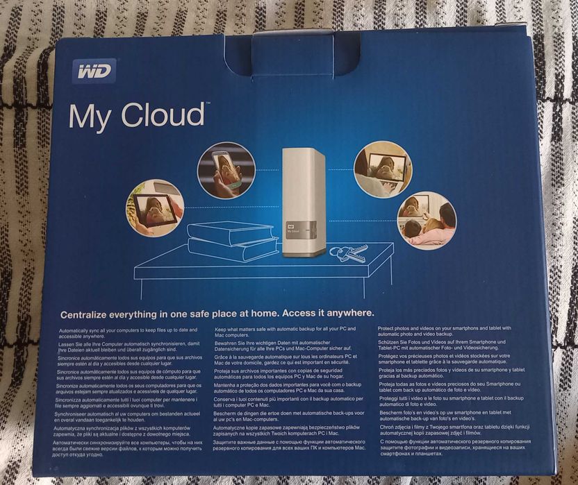 Външен твърд диск Western Digital WD My Cloud Personal Storage 3TB
