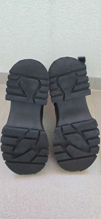 Дамски боти/полуботуш от естествена кожа номер 39