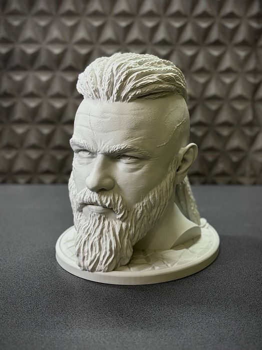 Suport casti - bust Vikings  - Ragnar Lothbrok
