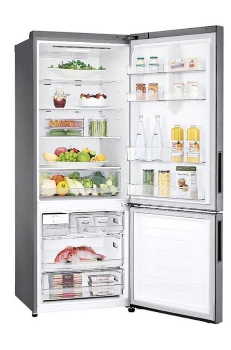 Frigider LG GBB566PZHMN, M: 185 cm, 462 L, Total No Frost, otel inoxidabil, IMPECABIL