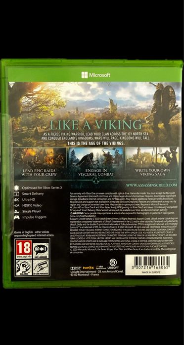 Assassin’s creed valhala xbox one