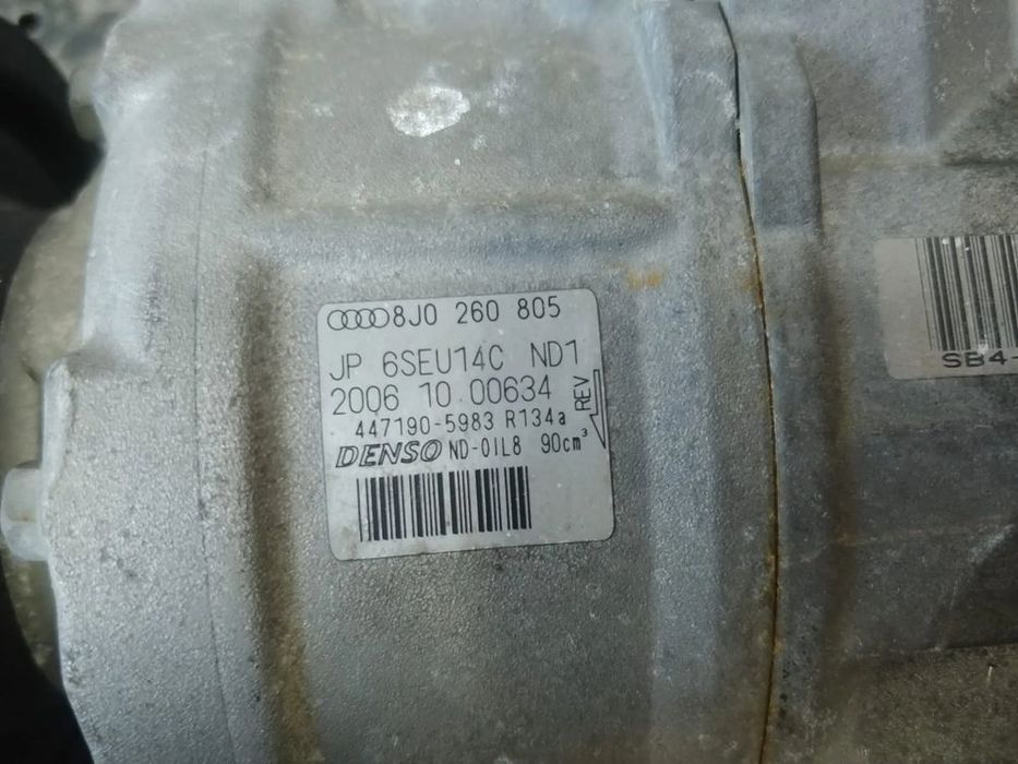 compresor clima ac 2.0 tfsi bwj  skoda octavia 2  8j0260805  447190-5983