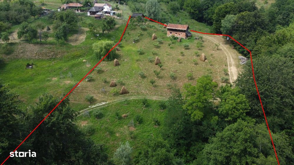 Teren de vânzare în comuna Cicănești, sat Bărăști, Judet Arges.