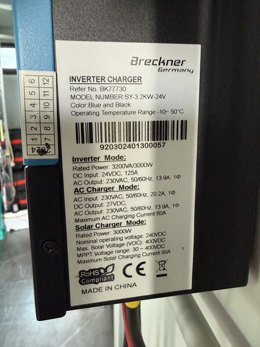Breckner invertor solar 3kw