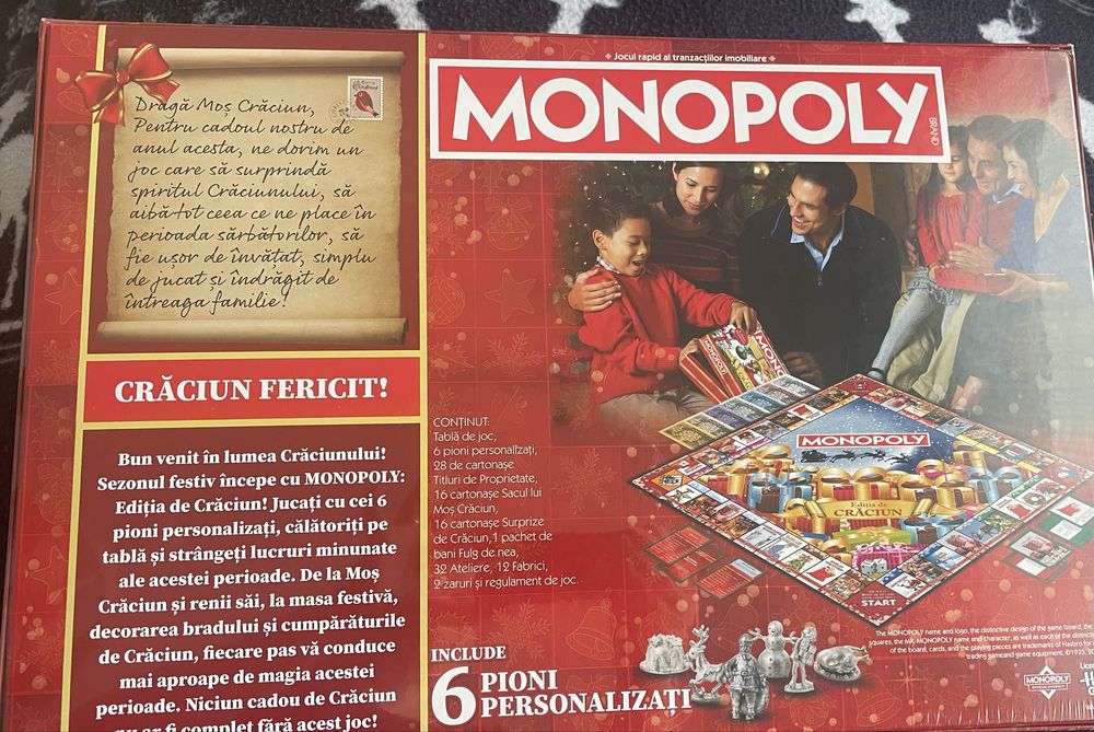 Monopoly editie de Craciun, nou