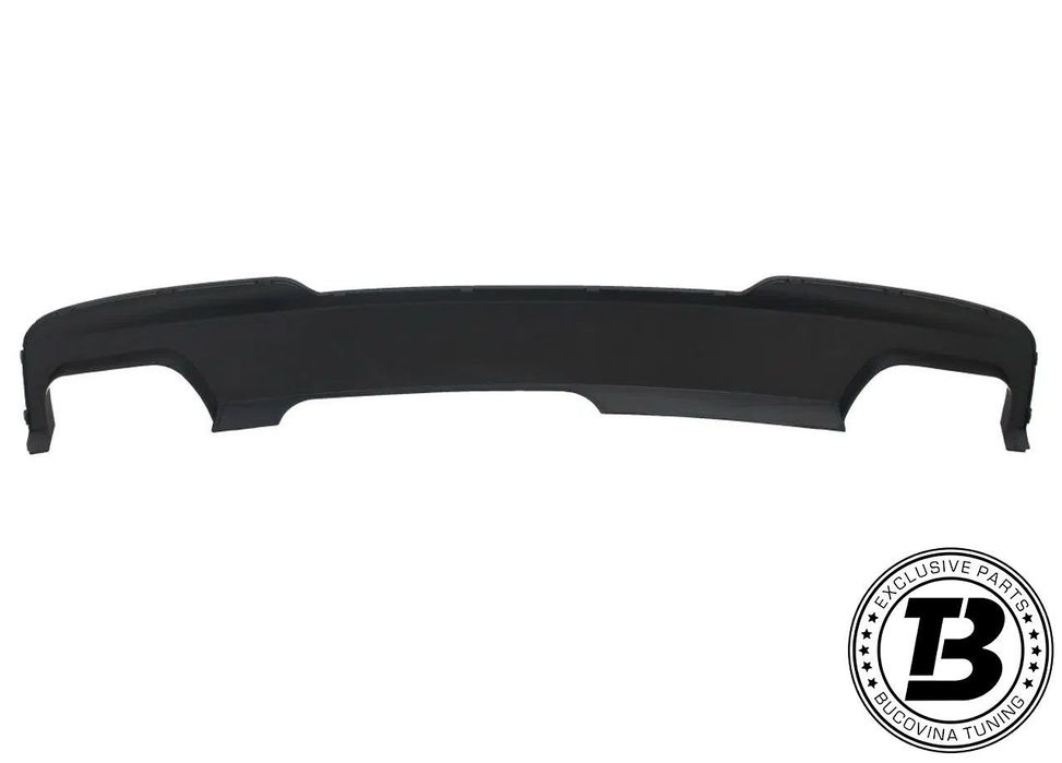 Difuzor Bara Spate cu Ornamente compatibil cu BMW Seria 5 F10 F11 M5 Design