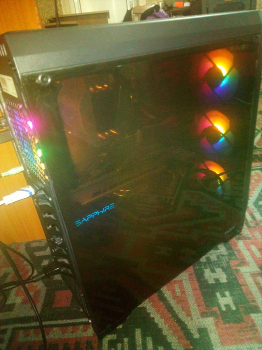 ГеймингPC XeonX5670-6с/12т/RX580-8gb/16gbDDR3/240ssd/500ssd/750PSU