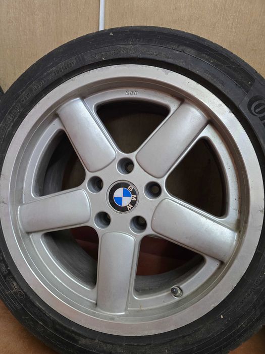 Vand Jante Bmw 5x120 pe 17 cu anvelope de vara