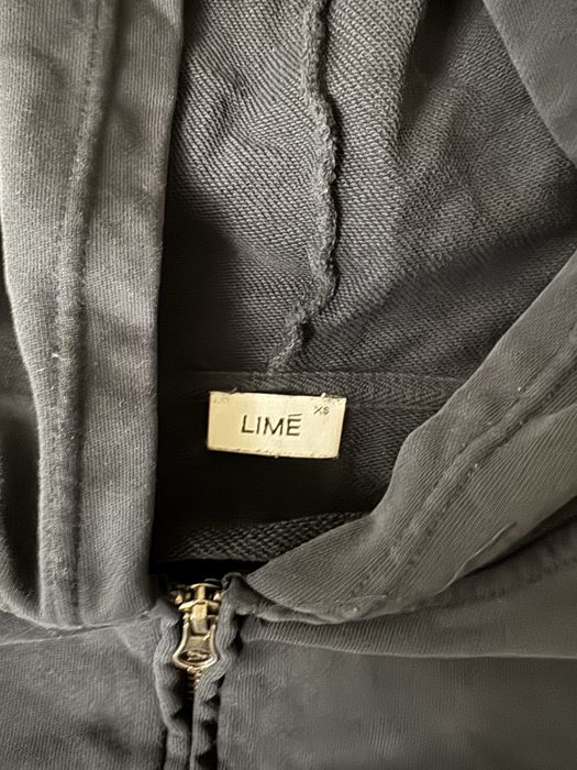 Кофта на замке зипка LIME