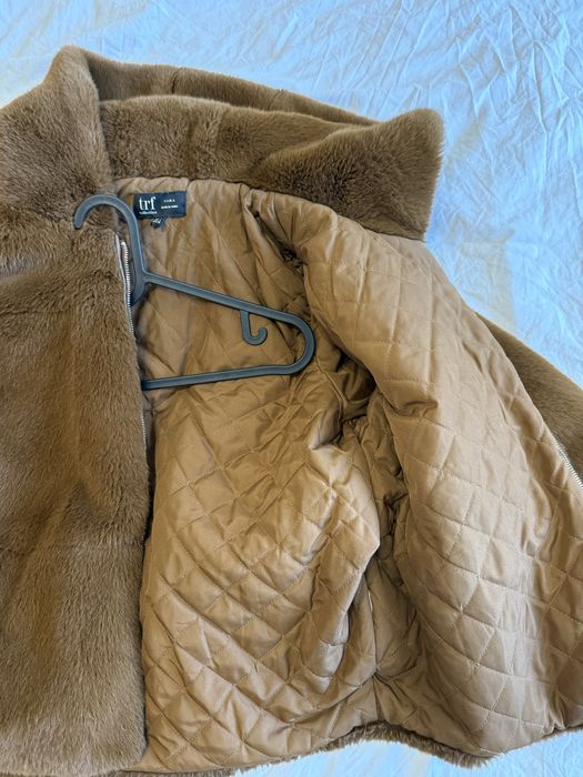 Пухено зимно яке ZARA