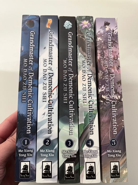 Книги Grandmaster of demonic cultivation Vol 1-5 Mo Xiang Tong Xiu