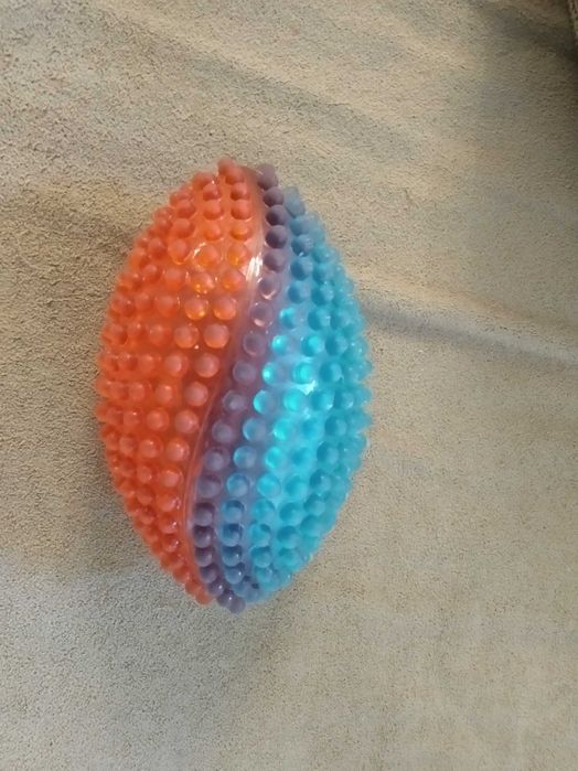 Гумена детска топка за американски футбол и малка топка