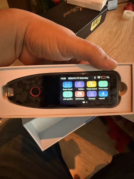 Scan Reader Pen 113 Limbi, Traducator Device cu LCD Touch Screen