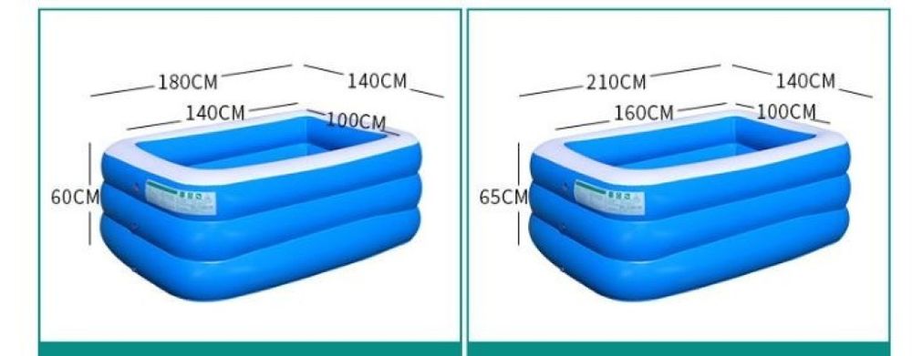 Устойчив надуваем басейн, различни размери