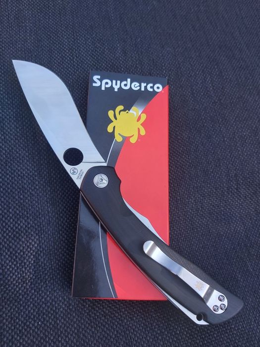Сгъваем джобен нож Spyderco,светкавично отваряне Flipper, С239