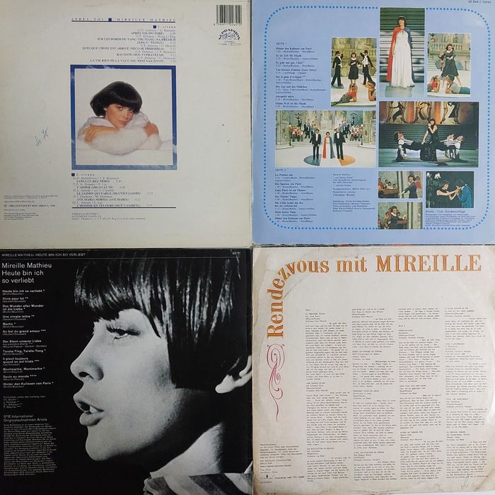 mireille mathieu vinil