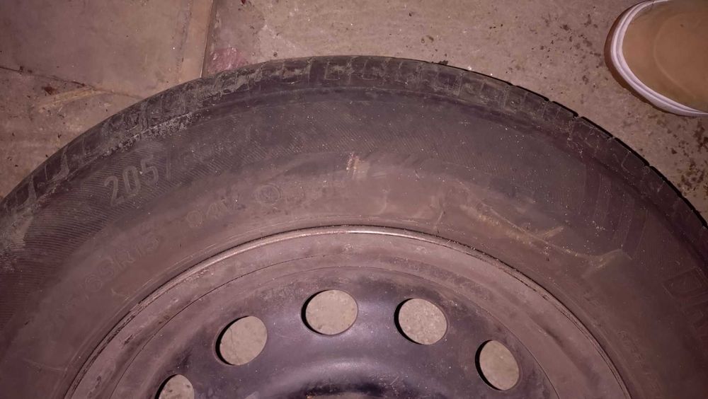 Железни джанти 15"с гуми от Рено еспейс 6.5Jx15 ET50