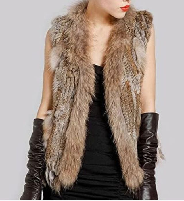 Vesta blana naturala
