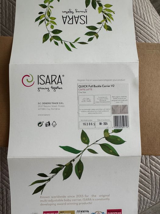 Ергономична раница Isara Quick Full Buckle