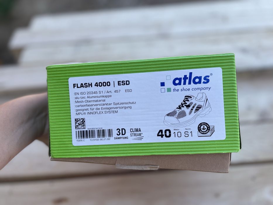 Pantofi protectie , atlas , S1 , nr.40