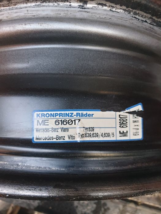 Оригинални джанти Vito,Viano 16цола