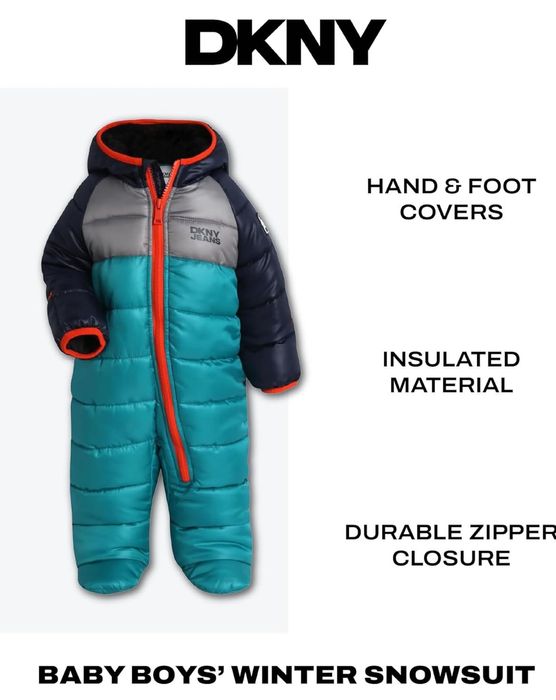 Комбинезон зимний детский 0+