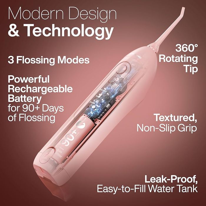 AquaSonic Icon Water Flosser (Blush - och pushti)