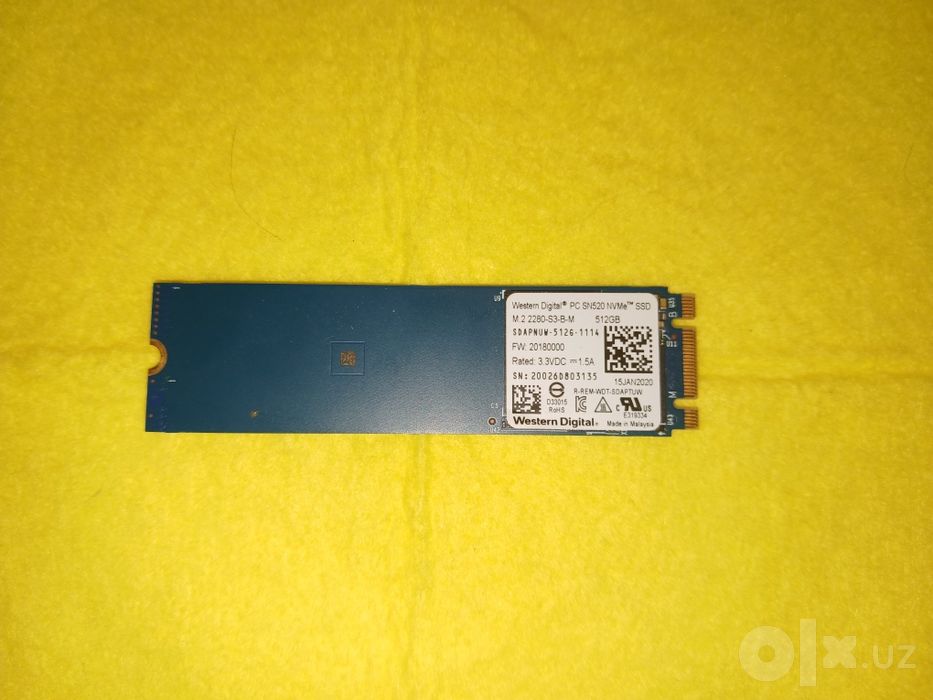 SSD 512 GB M.2 NVMe Western Digital