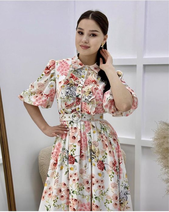 платье нежное