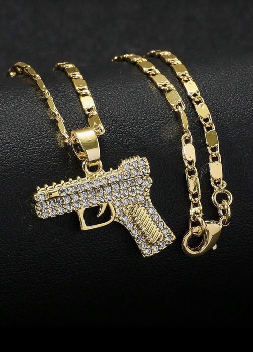 Vand lant placat cu aur de 24 karate