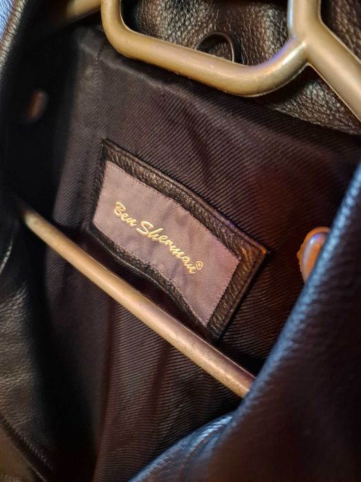 Geaca piele veritabila Ben Sherman barbati