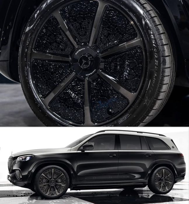 Оригинални джанти Мерцедес ГЛС МАЙБАХ 63АМГ 23 цола Mercedes GLS 167 63AMG MAYBACH X167 GLS600 ГЛС 450d фейслифт пакет БРАБУС 5Х112 с нови гуми