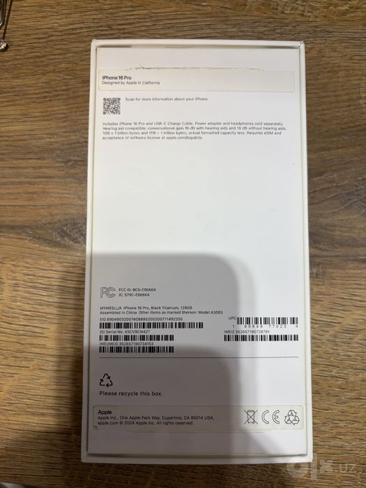 Iphone 16 pro 128