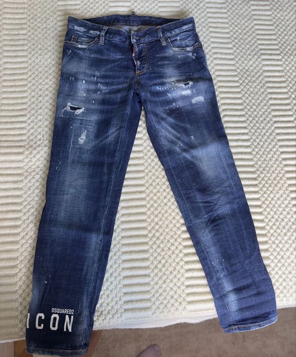Dsquared дамски дънки в перфектно състояние