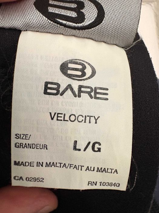 Costum neopren lung BARE Velocity 3/2 mm, mărimea L/G – scufundări / windsurf
