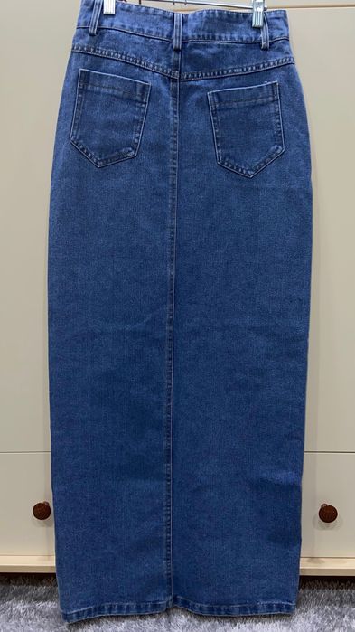 Юбка джинсовая прямого кроя