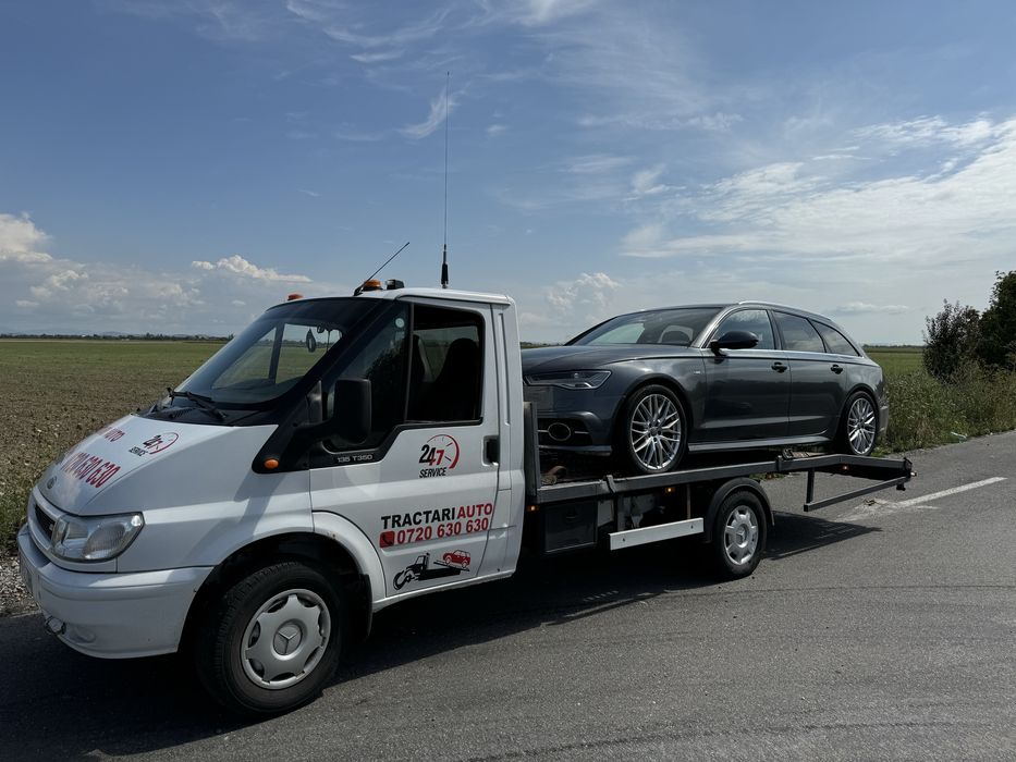 Tractari auto Platforma auto NON STOP Ploiesti-Prahova