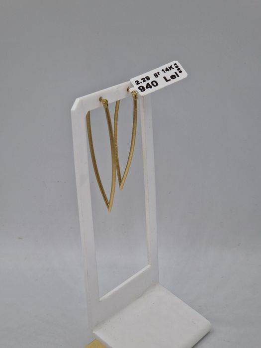 Cercei Aur 14k Greutate 2.29gr #49450