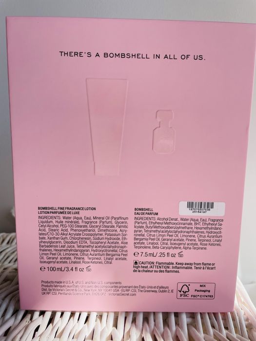 Комплект Victoria’s Secret Bombshell 100 ml lotion,eau de parfum 7,5ml